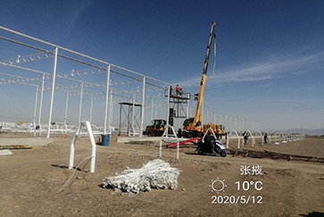 湖北長(zhǎng)興中節(jié)能湖州光伏發(fā)電+種植項(xiàng)目拍攝圖